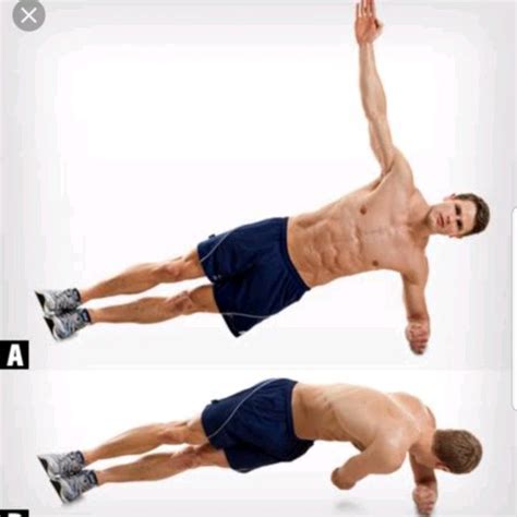 Side Plank Rotations Left By Brenton Gregson Exercise How To Skimble