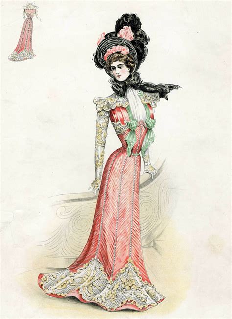 Victorian Fashion 1899 Victorian Era Fashion Edwardian Fashion