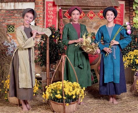 Ao Dai Vietnamese Traditional Dress In The Colonial Times Thời Trang Áo Tre