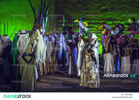 the saudi national day the saudi folk dance and ardha the opening ceremonies of al bujairi