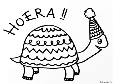 Verjaardag Tekening Zelf Maken Junky