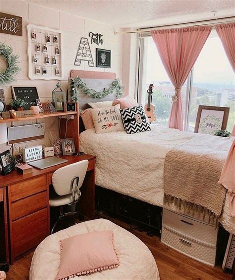 26 Inspiring Dorm Room Ideas For 2019 College Bedroom Decor Dorm