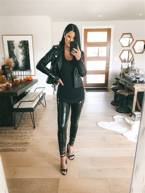 what shoes to wear with black leather leggings design talk