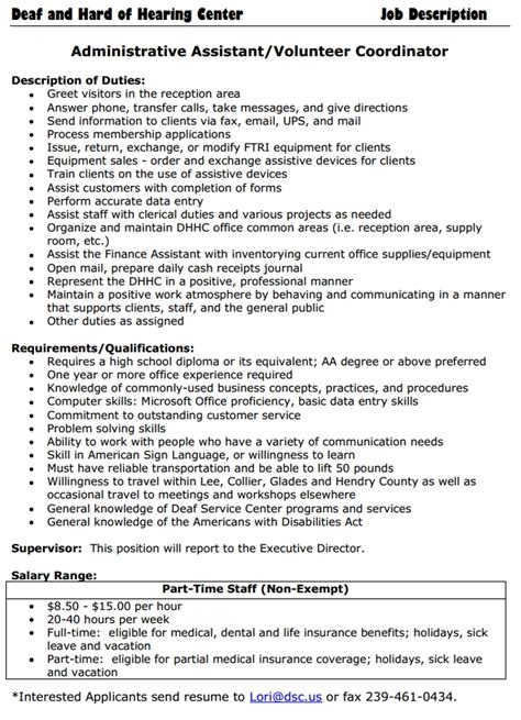 Administrative jobs are on the decline; FGCU Graduate Programs in Counseling: Administrative Asst ...