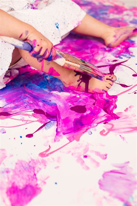 Toddler Painting Studio Shoot Jandd Studio 2020 Jandd Photo Llc