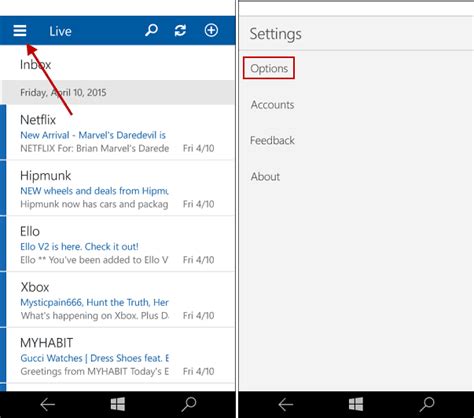 Windows 10 Mobile Change The Outlook Mail Signature