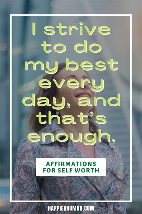 70 Affirmations For Self Worth And Love Yourself More Happier Human