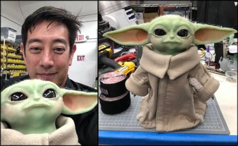 Who Was Able To Build A Fully Animatronic Baby Yoda