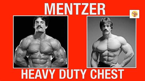 Mike Mentzer Heavy Duty Chest How Mike Mentzer Put Mass On His Pecs Mentzer Chest Workout