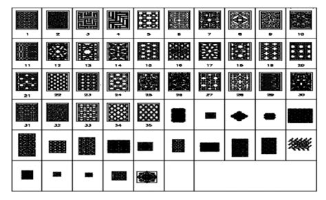 Blocks Of Tiles Patterns Dwg File