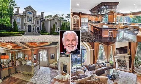 Kenny Rogers Former Mansion Hits The Market For 45million Boasting
