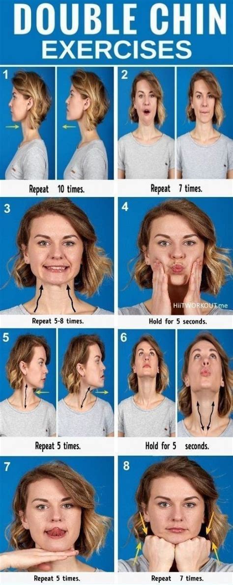 double chin exercises double chin exercises before and after double chin exercises do they work