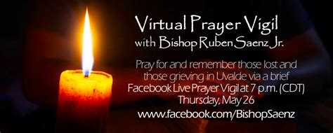 Online Prayer Vigil For Uvalde