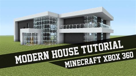 Large Modern House Tutorial - Minecraft Xbox 360 #2 - YouTube