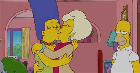 Marge Simpson Is Latest Tv Star To Enjoy A Lesbian Kiss Mirror Online