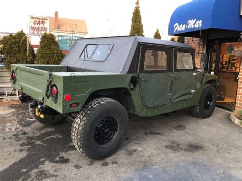 1987 M998 Hummer 4 Door 65l H1 Military Hmmwv On Road Ny State Title