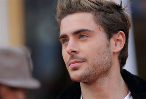 Free Download Hd Wallpaper Zac Efron Look Face Hair Actor Male