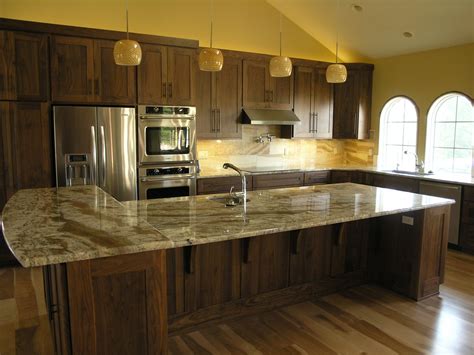Walnut kitchen cabinets are a beautiful choice for any modern kitchen. Finished Walnut Kitchen