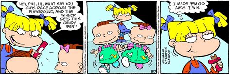 Nickalive Classic Rugrats Comic Strips For August 2 11 2021