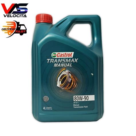 Castrol Gear Oil Manual 80w90 Gl4 4litre Price Reviews Wapcar