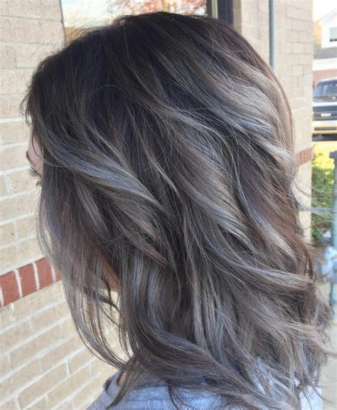 30 Grey Hair Blending For Brunettes Fashion Style