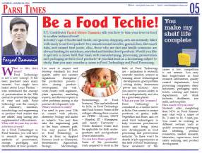 Technology is important because it is used in all areas of life. Career in Food Technology and Food Processing - by Farzad ...