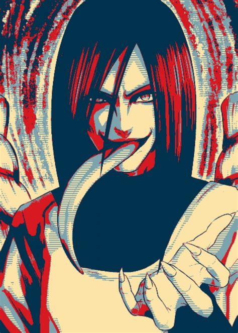 Orochimaru Poster Print By Imad Wpap Displate In 2020 Poster