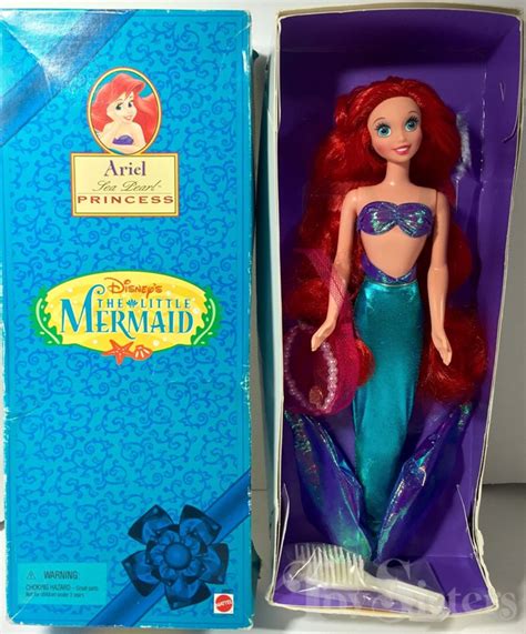 disney mattel little mermaid sea pearl princess ariel doll toy sisters