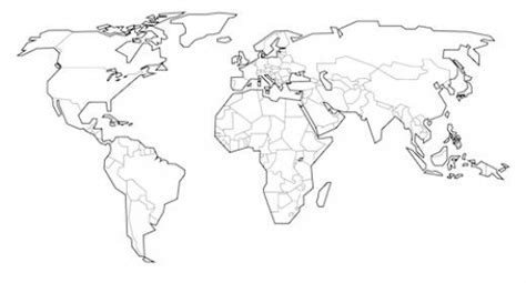 Looking For A Blank World Map Free Printable World Maps To Use In
