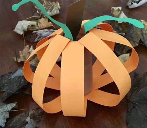 Fall Pumpkin Using A Paper Towel Roll Or Toilet Paper Roll Craft A