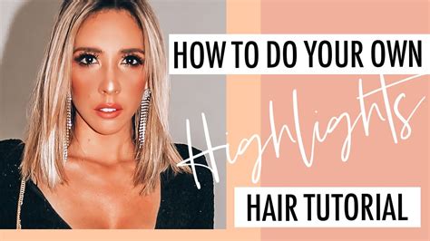 Diy How To Highlight Hair At Home Using A Cap Brown Hair With Blonde