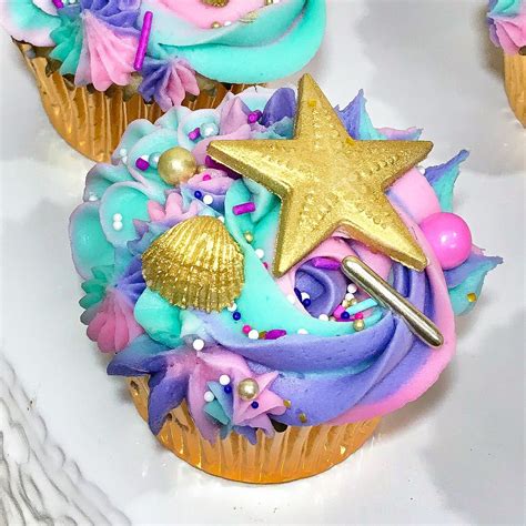 Under The Sea Cupcakes From Sakurabakingco On Facebook And Instagram