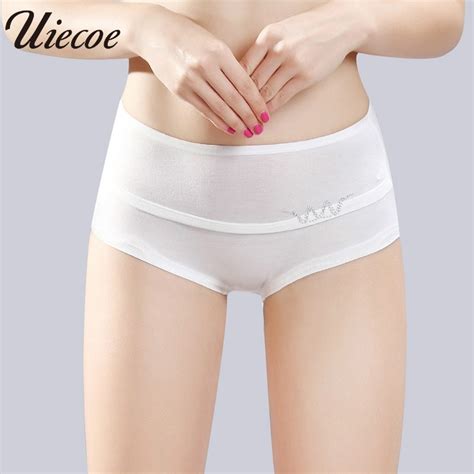Buy Uiecoe 3pcspack Female Panties Women Underwear High Waist Briefs Ladies