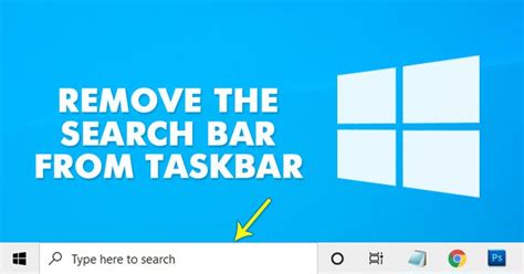 How To Remove The Search Bar From Taskbar On Windows Laptrinhx News