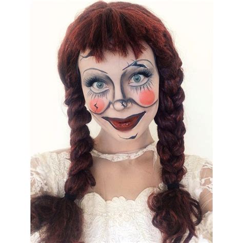 Annabelle Makeup Doll Creepy Halloween Halloween Makeup Tutorial