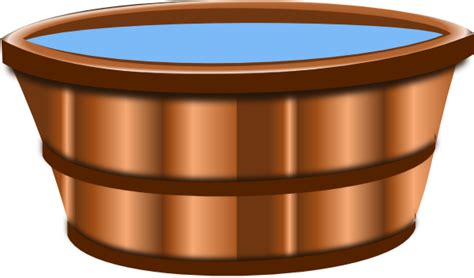 Wooden Bucket Clip Art At Vector Clip Art Online Royalty Free And Public Domain
