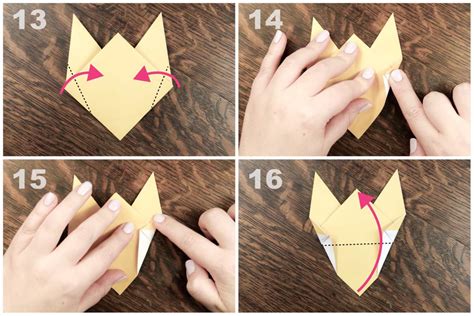 Origami Finger Puppet Tutorial