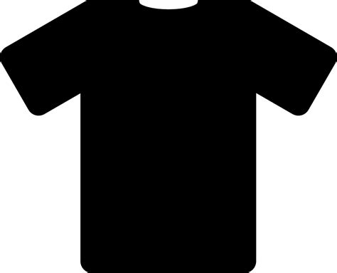 Black T Shirt Vector Clipart Best