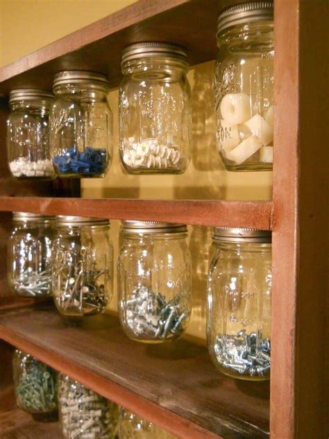32 Best Mason Jar Organizer Ideas And Projects For 2020