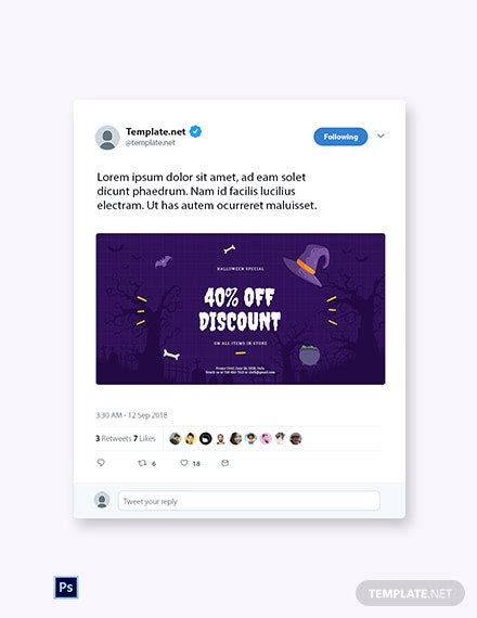 Summer Sale Twitter Post Template Download In Psd