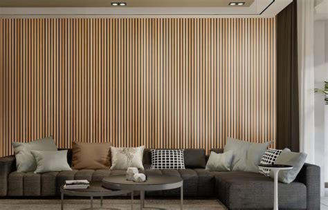 Acoustic Wood Slat Panels Oak Slat Wall And Ceiling