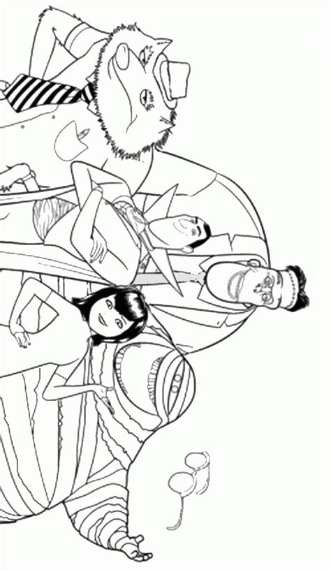 This beautiful, headstrong, gentle, and caring daughter of. Hotel Transylvania 2 Coloring Pages - Coloring Home