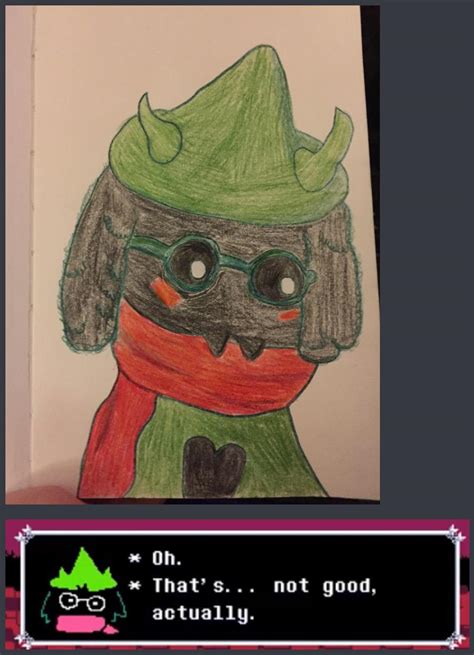 Add This Too The Oversized Pile Of Ralsei Fan Art Even Though It Looks