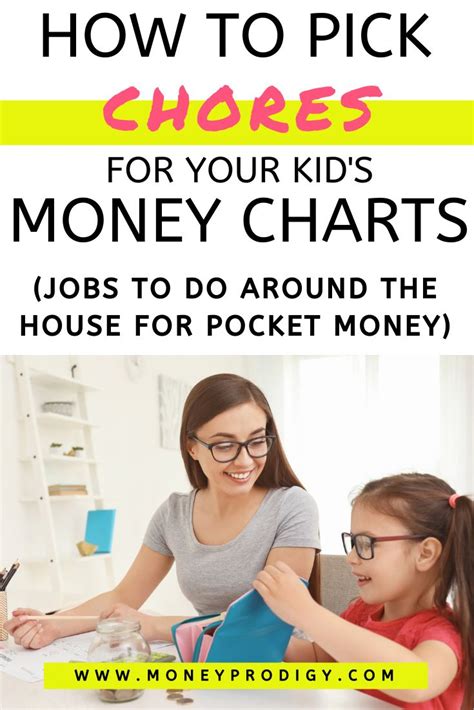 Chores For Money Chart And Chore Pay Scales To Choose From In 2021