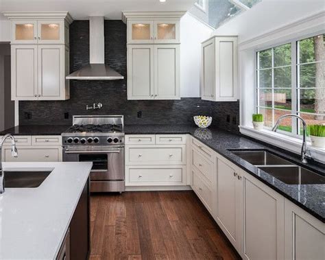Santa cecilia granite and dark cabinets kitchen countertops. Image result for kitchen backsplash inspirations dark grey ...