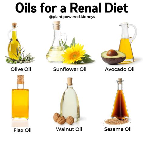 Which Oil Is Best For A Kidney Patient Plant Powered Kidneys Renal