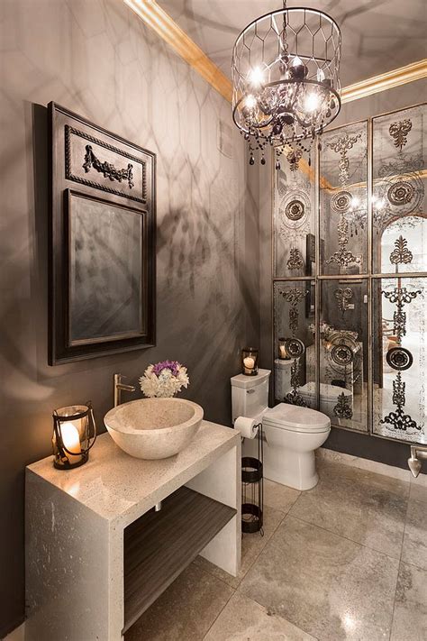 Hot Trends Best Mediterranean Style Powder Rooms With Modern Overtones Interior Designing Info