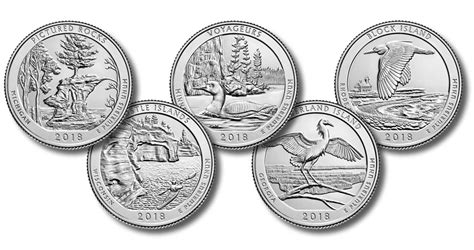 2018 America The Beautiful Quarter Images And Release