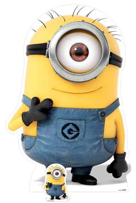 Kevin Minion From Despicable Me 3 Cardboard Cutout Standee Stand Up