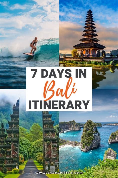 The Ultimate 7 Day Bali Itinerary